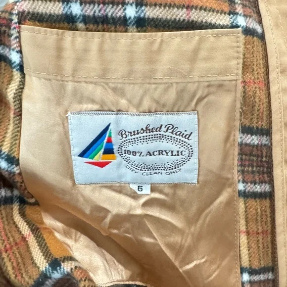 Vintage Misty Harbor Any-Weather Trench‎ Coat size 6 Regular - Picture 7 of 7